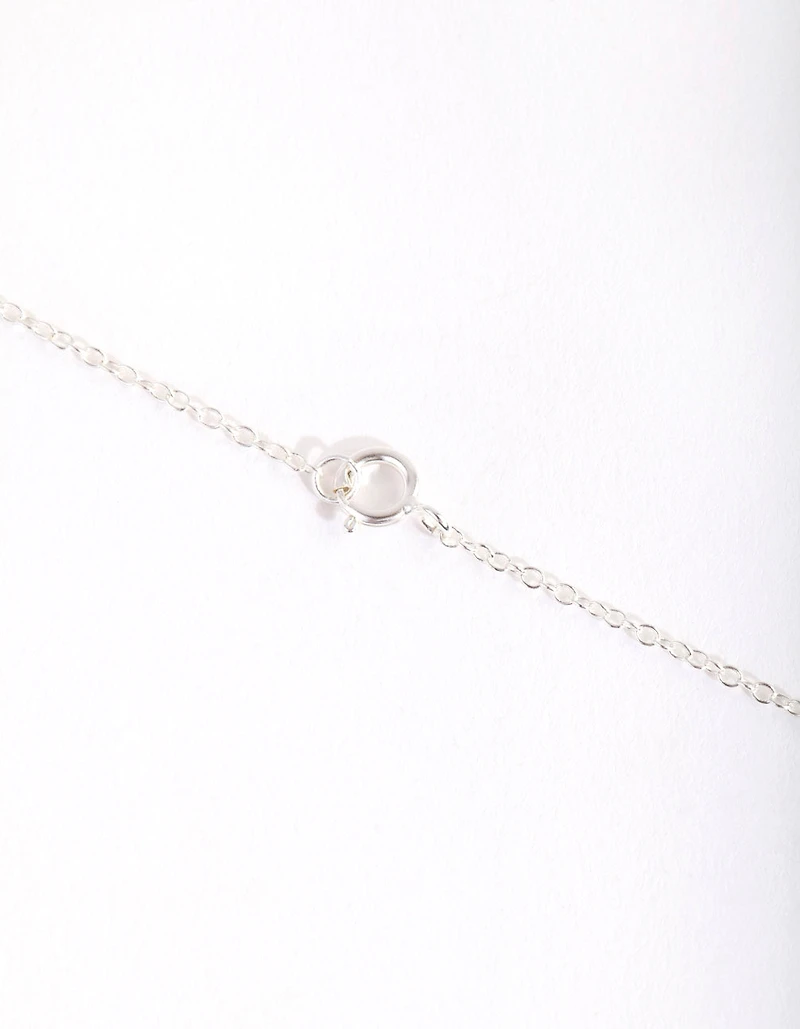 Sterling Silver Boho Sun Necklace