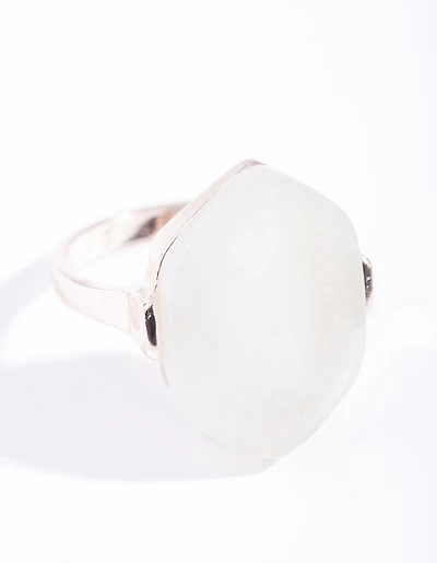 Rose Gold Natural Stone Ring
