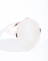 Rose Gold Natural Stone Ring