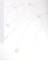 Silver Circle Choker Pack