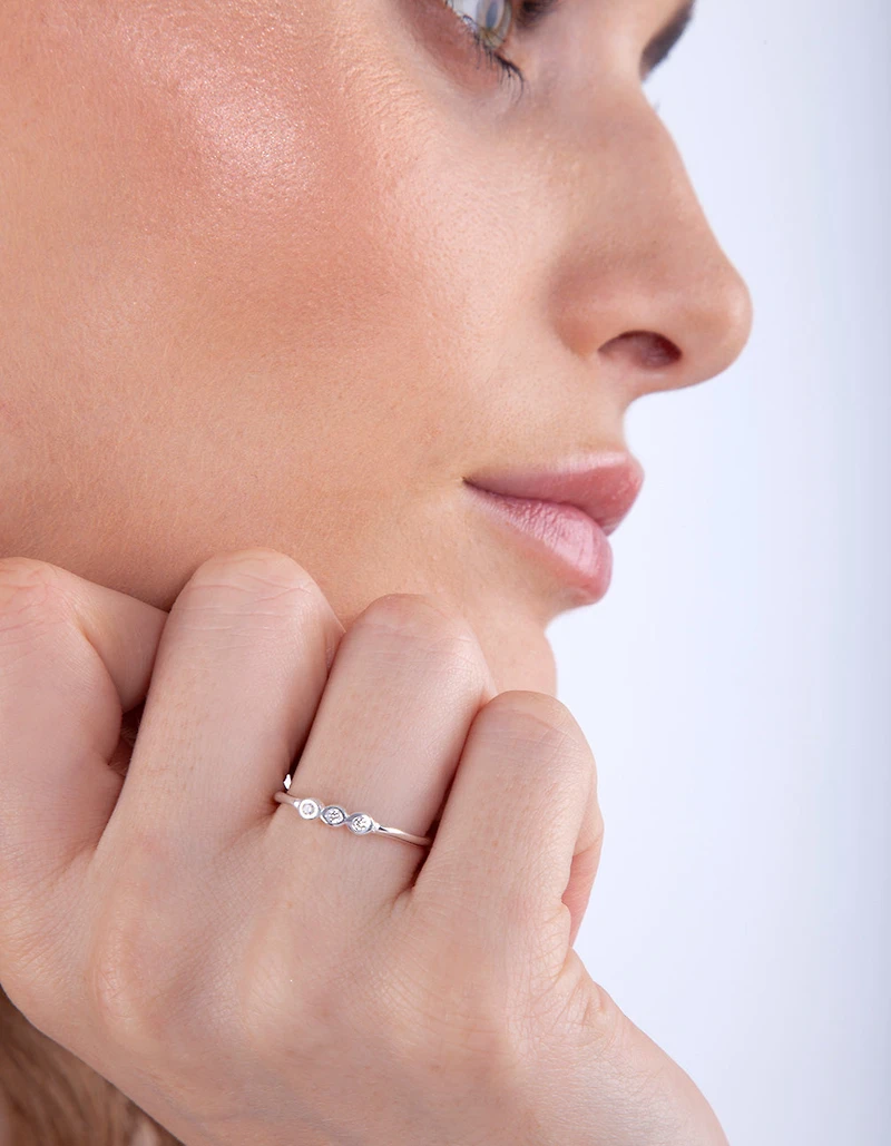 Bague en écureuil en argent sterling