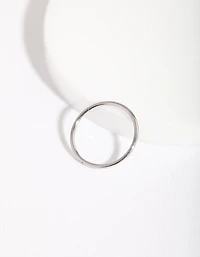Surgical Steel Fine Clicker Earring 10 mm