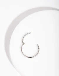 Surgical Steel Fine Clicker Earring 10 mm
