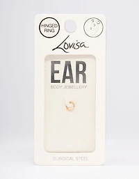 Gold 5mm Micro Clicker Earring