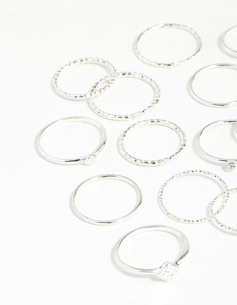 Silver Diacut Ring 26-Pack