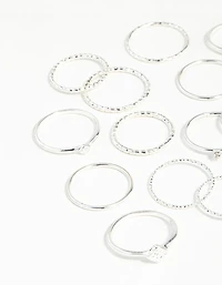 Silver Diacut Ring 26-Pack