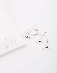 Sterling Silver Celestial Earring Pack