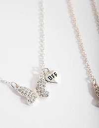 Kids Mixed Metal Butterfly Necklace Pack