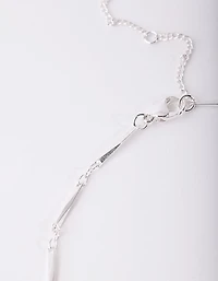 Silver Plated Long Necklace