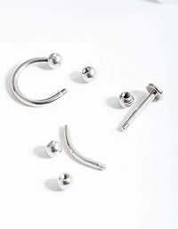 Surgical Steel Mixed Piercing Pack