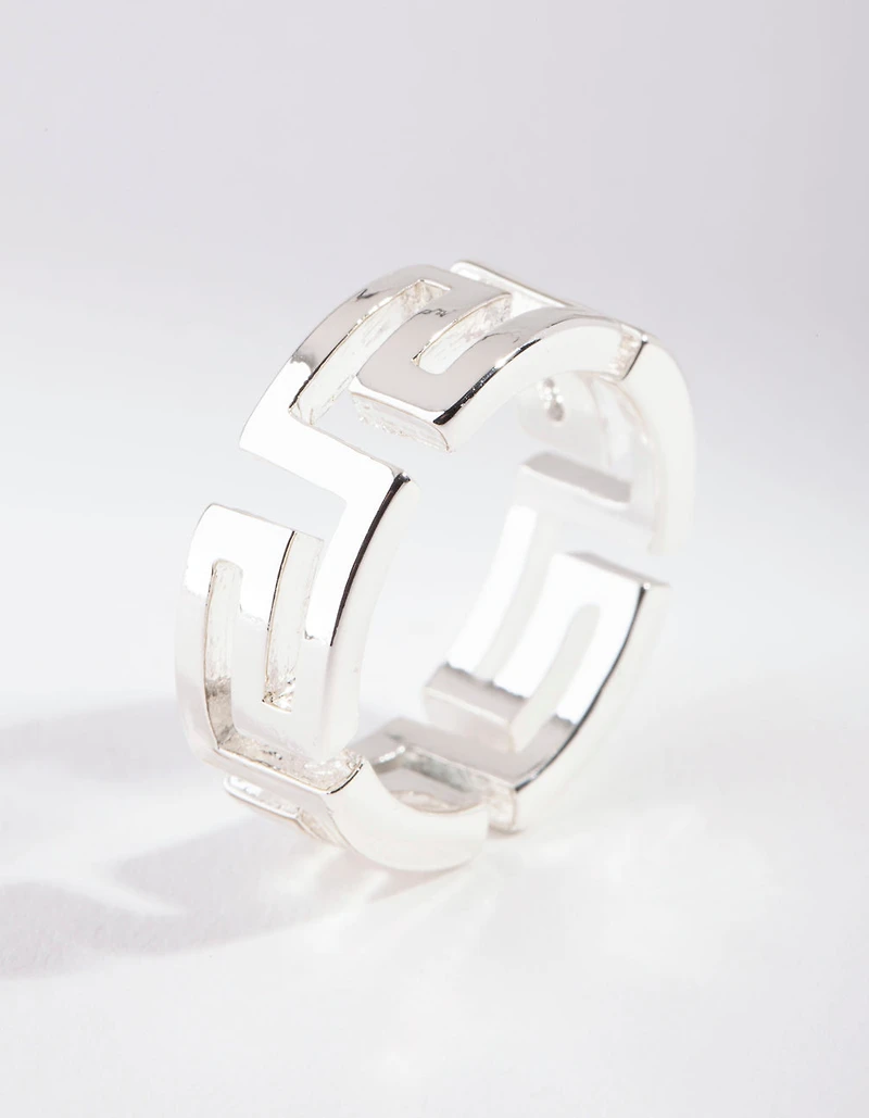 Porte-clés grec en argent