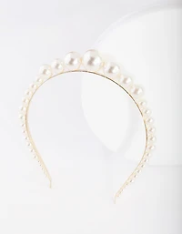 Pearl Grad Ball Headband