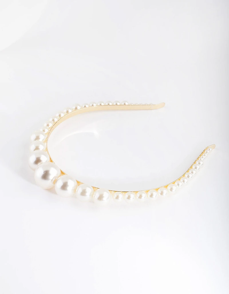 Pearl Grad Ball Headband
