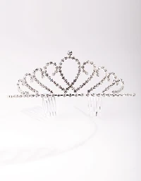 Silver Princess Tiara Crown