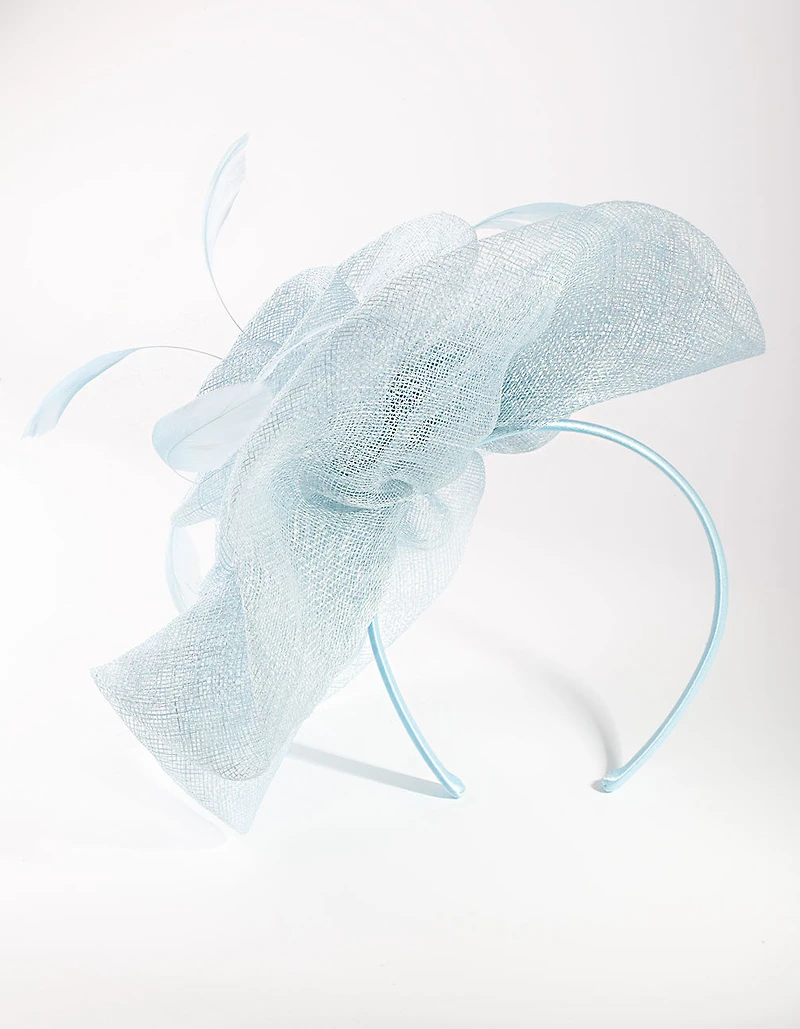 Ruffle Saucer Headband