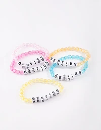 Kids Tropical Bead Besties Stretch Bracelet 5-Pack