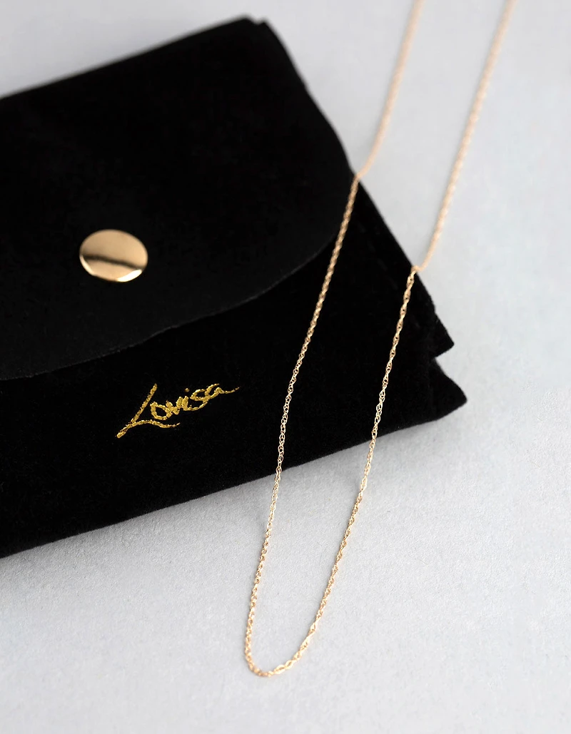 9ct Gold Prince of Wales Chain Necklace