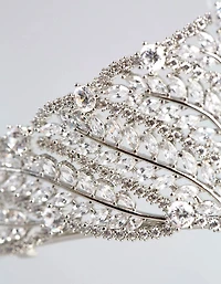 Silver Cubic Zirconia Royal Tiara