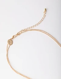 Cubic Zirconia Starburst Y-Neck Necklace