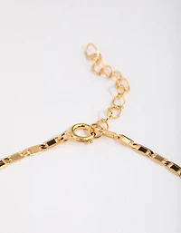 Gold Plated Sterling Silver Mariner Bracelet