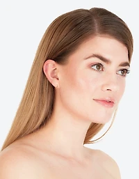 24 Carat Gold Plated Surgical Steel 8mm Sleeper Earrings
