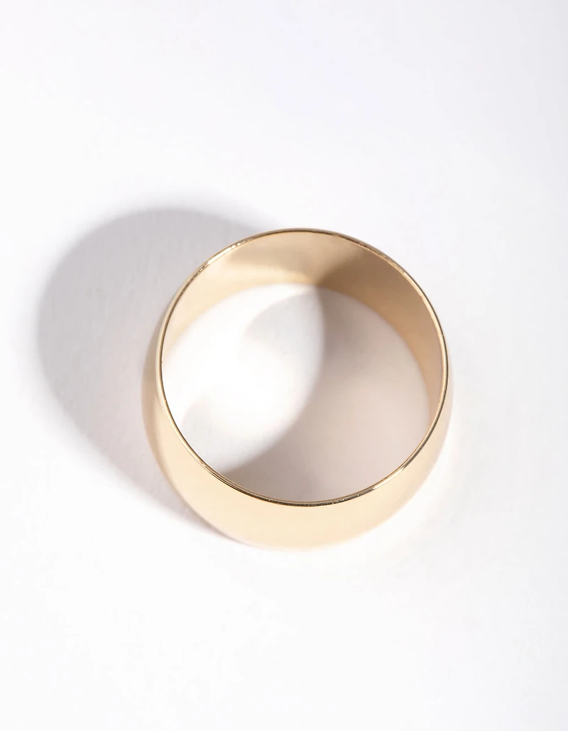 Gold Plated Cigar Ring
