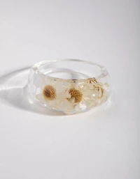 Plastic Daisy Ring