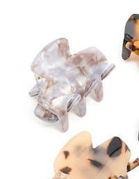 Acrylic Mini Mixed Tortoise Shell 4-Pack Claws