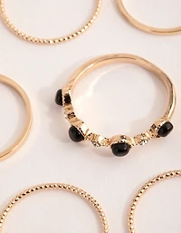 Gold Celestial Star Ring Pack