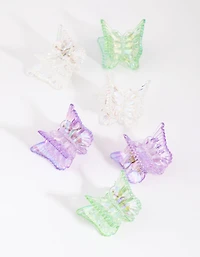 Acrylic Mixed Butterfly Mini Claw Pack