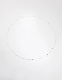 Sterling Silver Ball Chain Necklace