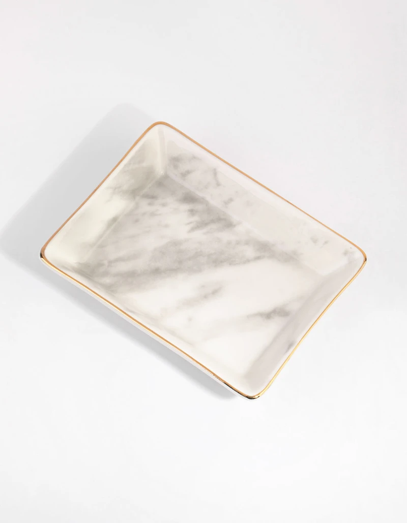 Rectangular Ceramic Trinket Tray