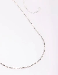 Silver Diamante Waist Chain