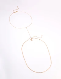 Gold Fine Body Chain
