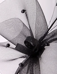 Black Quill Fascinator