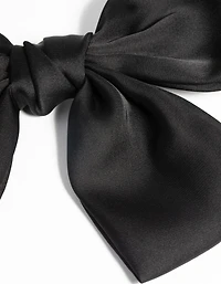 Black Bow Clip