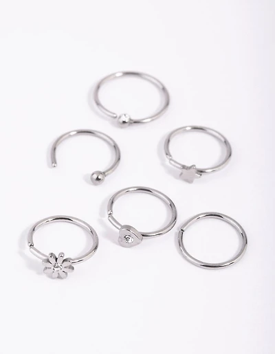 Surgical Steel Femme Nose Studs