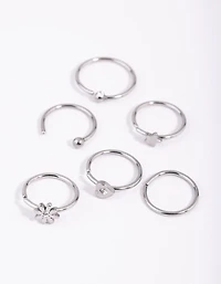 Surgical Steel Femme Nose Studs