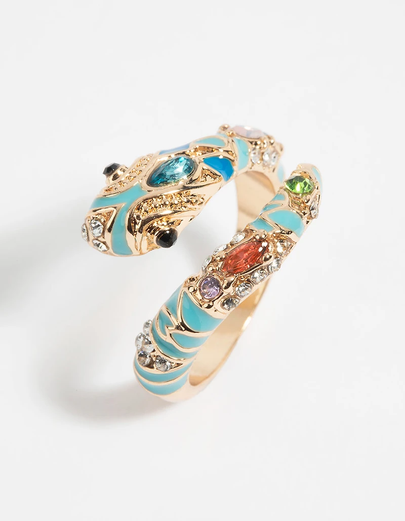 Gold Snake Ring
