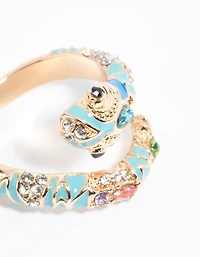 Gold Snake Ring