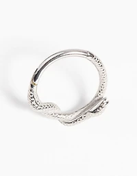 Surgical Steel Snake Clicker Ring