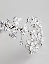 Silver Statement Flower Alice Band