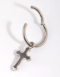 Titanium Cross Belly Ring