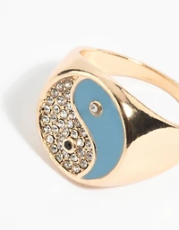 90s Yin Yang Ring