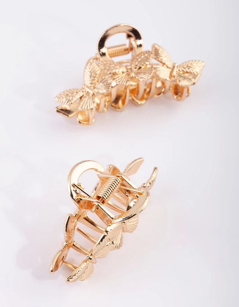 Gold Butterfly Claw Pack