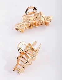 Gold Butterfly Claw Pack