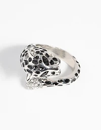 Silver Panther Ring