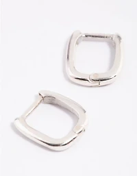 Sterling Silver Huggie Hoop Earrings