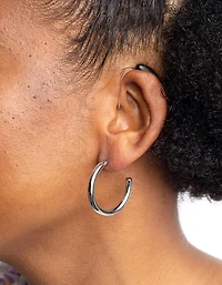 Surgical Steel Hoop Earrings