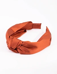 Copper Twisted Knot Headband